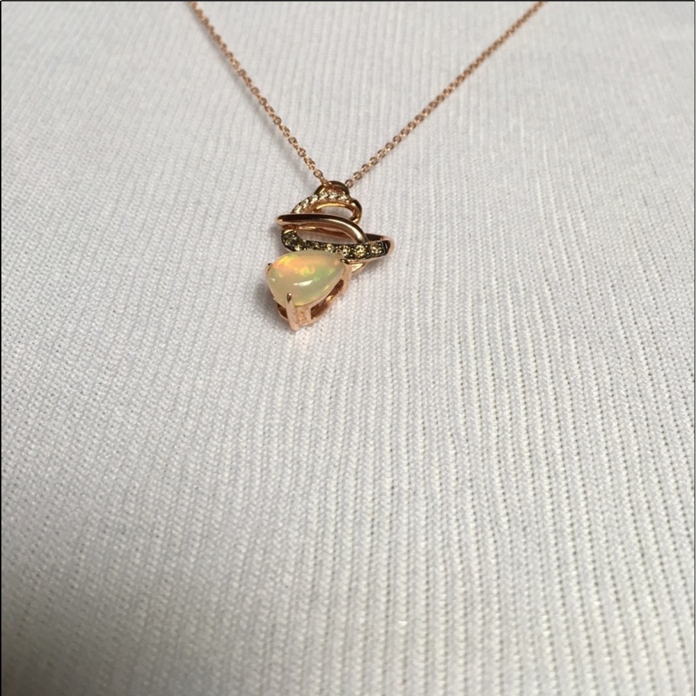 Stunning LeVian Opal Pendant